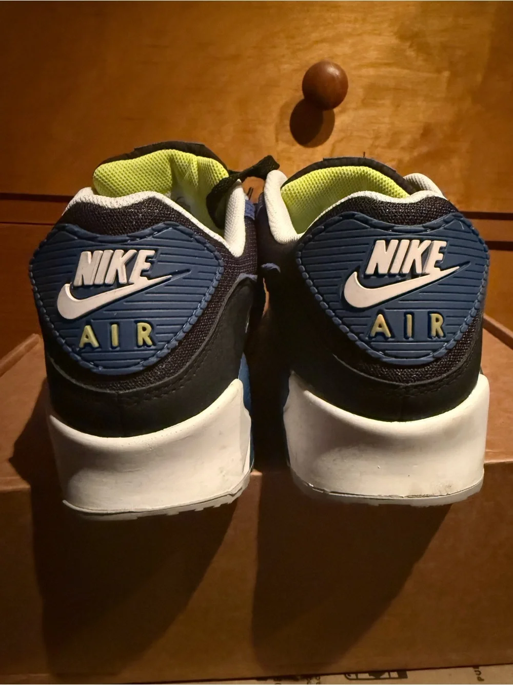 Nike Blue Black & Grey Air Max Retro Shoes